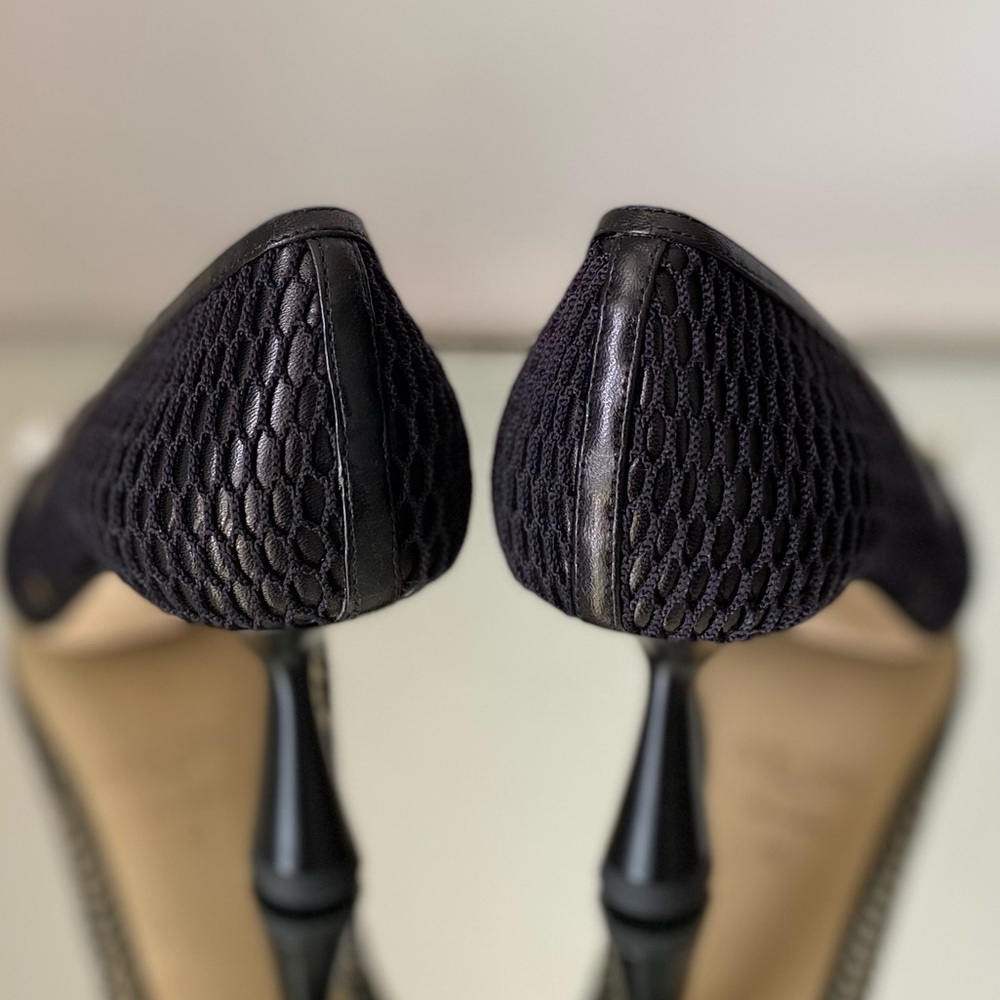 New JIMMY CHOO Rosalia 65 Mesh Pumps 36 $1,095 - Picture 12 of 13